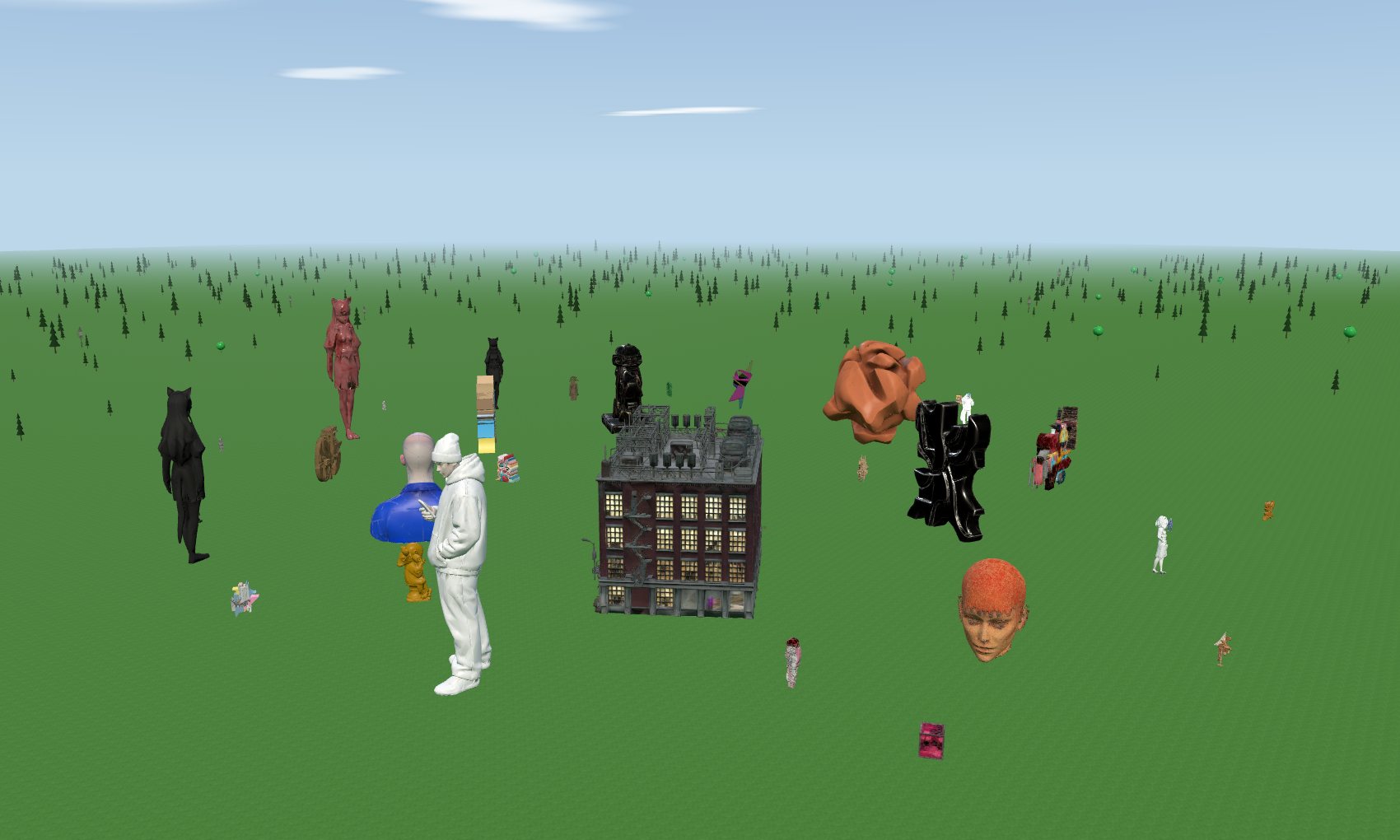 Thirty seven works in an eight hundred meter field.